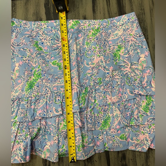 Lilly Pulitzer Rosalie Skirt Set in the "Blue Peri The Turtle Package” NWT - Picture 8 of 16